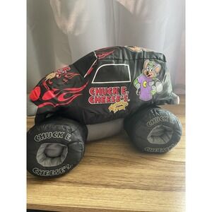 Chuck E Cheese Cheeses Monster Truck 2009 Plush Puffalump Stuffed Kids Toy